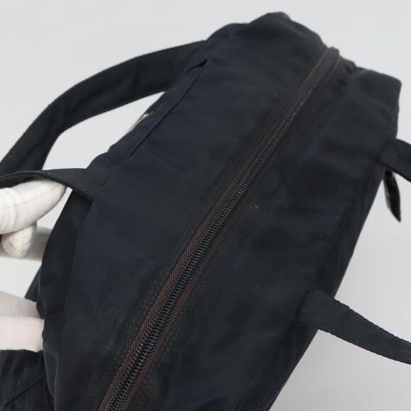 PRADA Hand Bag Nylon Navy Silver - Picture 6 of 12